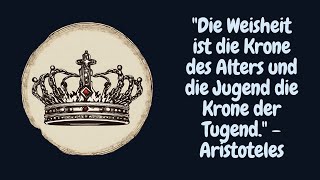 36 zeitlose Zitate von Aristoteles die dein Leben inspirieren 🌟 [upl. by Cathe]