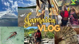 JAMAICA TRAVEL VLOG Bahia principe Grand  Rafting  Clear kayak photoshoot [upl. by Alyakcm211]