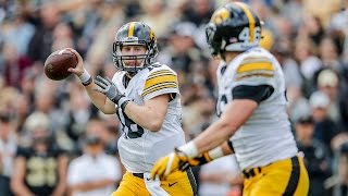 CJ Beathard and George Kittle Iowa Highlights [upl. by Nereil751]