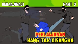 PERLAWANAN YANG TAK DISANGKA PART 9 PENANGKAPAN BOSS DIVISI GENG ASAP  Drama Animasi Reimajinasi [upl. by Lokcin843]