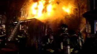 Hasbrouck Heightsnj FD 3rd Alarm 121108 part 1 [upl. by Ellehcir]