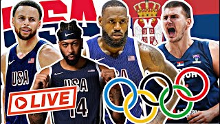 🟡 EN DIRECTO 🚨 ESTADOS UNIDOS vs SERBIA 🔥 USA vs SERBIA  JUEGOS OLIMPICOS PARIS 2024 BALONCESTO [upl. by Hootman]