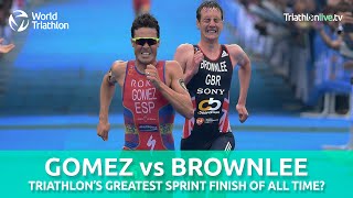 Gomez V Brownlee  An all time great sprint finish [upl. by Gregorius]