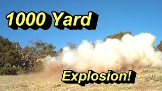 1000 Yards Crazy Explosion [upl. by Ronnoc]