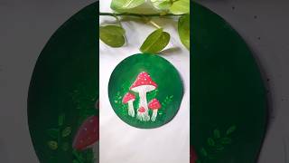 Easy mashroom painting acrylic easypainting mushroom simple ytshorts viralshorts shorts [upl. by Antoinette]