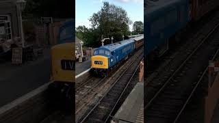 Peak 46 045 Arriving at Bridgnorth on Day 1 of the SVR Autumn Diesel Bash [upl. by Zoha]