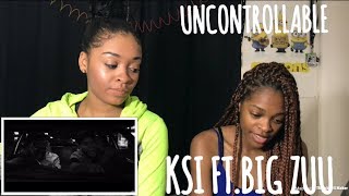 KSI  UNCONTROLLABLE ft Big Zuu  REACTION [upl. by Anidene]