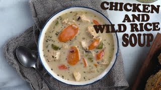 Chicken and Wild Rice Soup  Recipe  Food amp Wine [upl. by Erbas]