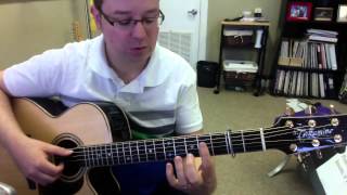 Gone Gone Gone by Phillips Phillips Guitar lesson [upl. by Minetta]