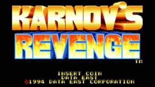 Karnovs Revenge Arcade Music  Lee [upl. by Kalbli386]