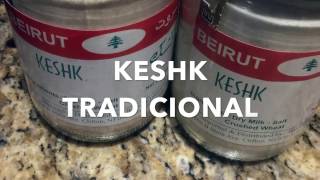 RECETA KESHK COMIDA ARABE como hacer keshk [upl. by Eddi390]