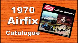 AIRFIX CATALOGUE 1970 169 4K [upl. by Eldwen123]