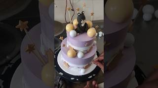 Teddy 🧸 bear cake theme design l two tier cake design l baby birthday best cake birthday cake yt [upl. by Menzies852]