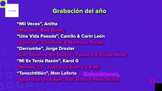 Los Latin Grammys ya tienen nominados [upl. by Shields]