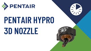 Pentair Hypro 3D Nozzle [upl. by Yrrum]