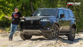 2024 Lexus GX550 Overtrail Mountain Test Course OffRoad Review [upl. by Henarat909]