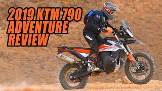 2019 KTM 790 Adventure R Review [upl. by Meekahs]