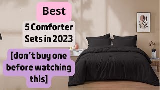 ✅ Best 5 Comforter Sets 2023  Best Comforters on Amazon  Top 5 Comforter Set  Buyers Guide [upl. by Jamille126]