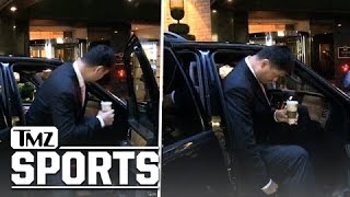 Yao Ming  76quot vs Passenger Seat  The Struggle Is REAL  TMZ Sports [upl. by Lleder]