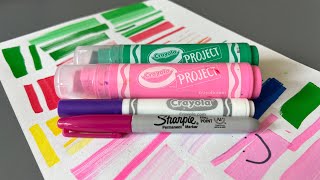 How to Revive a Marker Sharpie and Crayola Markers [upl. by Crawford]