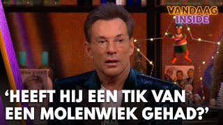 Gerard Joling over Vandaag Insidebargast Heeft hij een tik van een molenwiek gehad [upl. by Didi180]