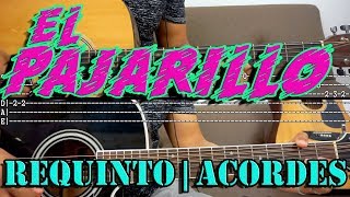 Tutorial  El pajarillo Campirano  Requinto  Acordes  TABS [upl. by Giorgia402]