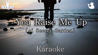 You Raise Me Up  Secret Garden KaraokeMR for Female Most Beautiful Orchestra [upl. by Achorn]