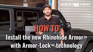 Rhinohide Armor® 4x4 Protection System with ArmorLock® Mounting Instructions [upl. by Sissy]