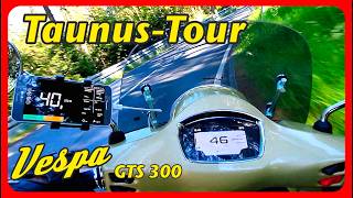 Vespa GTS 300 trifft Oldtimer Taunus und Windkanal [upl. by Emelun]