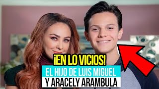 💥 ¡Muy triste El hijo de Luis Miguel y Aracely Arambula está hundido en excesos y adicciones [upl. by Manda]