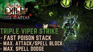 PoE 325  Untouchable Viper Strike  Settlers of Kalguur [upl. by Winikka]