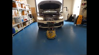 Nettoyage FAP VW Tiguan 2 0 TDI Avec Machine Fap Cleaner [upl. by Sherwin]