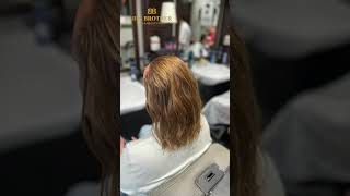 Mens hair welding for lengthing and thickening hairthickness hairthinning hairthinningsolution [upl. by Tabitha]