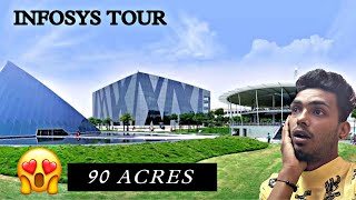 Infosys Bangalore Tour  90 acres Buildings😨 let’s explore campus from inside  Jays view [upl. by Mahmud]