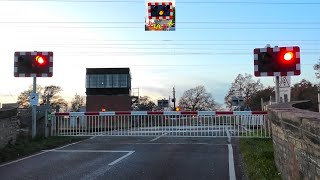 Everton Level Crossing Bedfordshire [upl. by Ennahs]