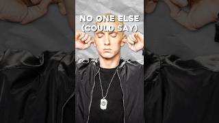 Lyrics That ONLY Eminem Could Say [upl. by Yebba]