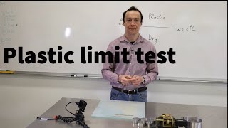 Plastic Limit Test Atterberg Limits Experimental Procedure Data Analysis education experiment [upl. by Saimon343]