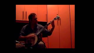 Claudio Parravicini  Banjo  Bach  tapping  Paradisi  Toccata  Beethoven  Moonlight Sonata [upl. by Myna875]