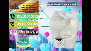 Bán Hóa chất Acid HF × Fluoric Axit Dạng Lỏng tại Bạc Liêu [upl. by Nylireg88]