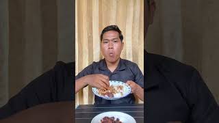 Mukbang rendang [upl. by Eidnalem]