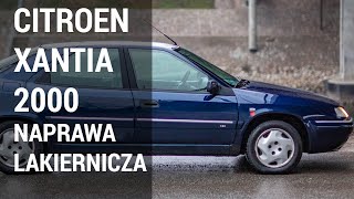 Citroën Xantia 2000  naprawa lakiernicza car detailing Jak wygląda naprawiony [upl. by Radec]