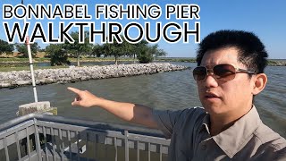 Bonnabel Boat Launch Pier bank fishing spot scouting [upl. by Keverian]