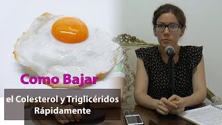 Como Bajar el Colesterol y Triglicéridos Rápidamente con estos Remedios Naturales [upl. by Schroer704]