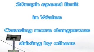 20mph speed limit in Wales increases impatience amp dangerous driving [upl. by Babita508]