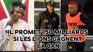 Maitre Touba majumbum depuis longtemps promet 150milliards aux lions indomptables s’ils gagnent CAN [upl. by Laynad713]