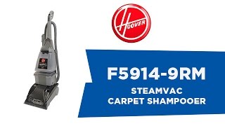 Remanufactured Hoover F59149RM SteamVac Carpet Shampooer [upl. by Anitniuq]