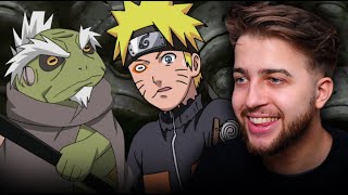 SAGE MODE TRAINING Naruto Shippuden Episode 154 Reaction [upl. by Boggers]