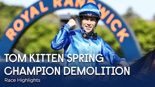 Tom Kitten a Class Above in Moet amp Chandon Spring Champion Stakes [upl. by Aiduan]