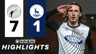 Gateshead put SEVEN past Pools 🤯  Gateshead 71 Hartlepool United  HIGHLIGHTS [upl. by Assela]