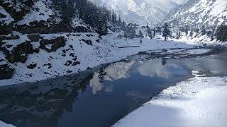 Chenab River Blocked In Gulabgarh Paddar chenabbridge chenab glacier paddar river riverside [upl. by Kloster]